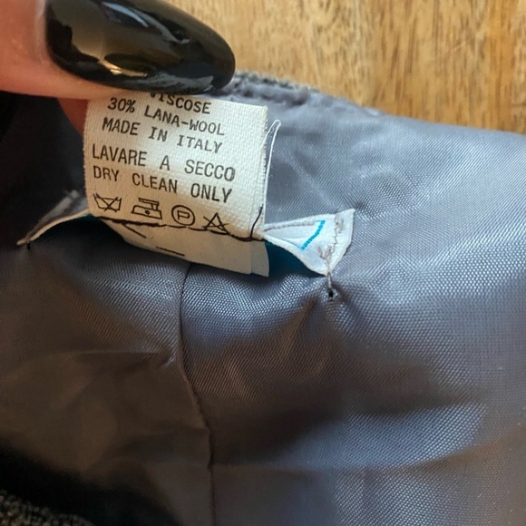 Denis made in Italy children’s clothes 2 dresses dress wool blend coat dress EUC - Picture 15 of 15